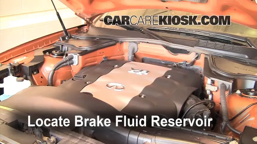 2004 Infiniti FX45 4.5L V8 Brake Fluid
